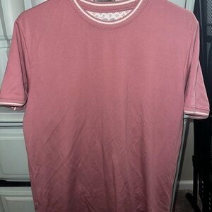 Denim & Flower Pink Short Sleeve Tee